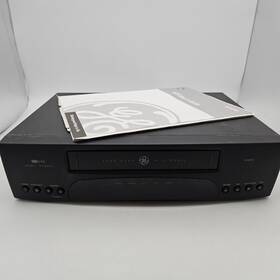 Ge Vg4240 General Electric Vhs Player Vcr 4 Head Hi-fi Stereo Tested Works