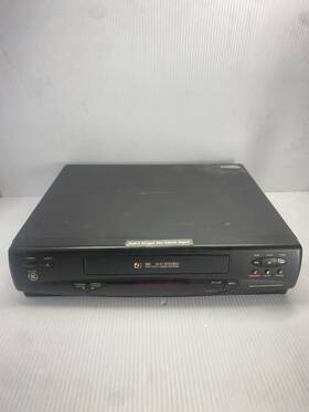 Ge Vg4255 Vcr 4 Head Hifi Vhs Video Cassette Recorder Player