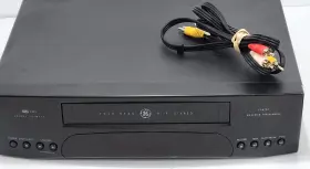 Vg4257 Ge General Electric Vcr 4 Head Hi-fi Stereo Vhs Player Av No Remote
