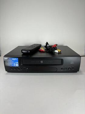 Ge Vg4261 Vcr Vhs Video Cassette Recorder Player With Remote Tested