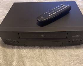 Ge Vg4262 Vcr Plus 4-head Vhs Player Hi-fi Stereo With Remote Tested