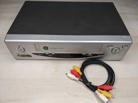 Ge Vg4270 General Electric Vhs 4 Head Vcr Player Video Recorder. Tested