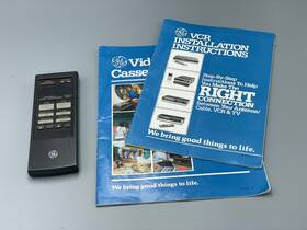 Ge Vsqs0491 Vintage General Electric Remote For 9-7115 9-7120 9-7215 - Manuals