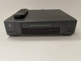 General Electric Vg2053 Vhs Vcr Player With Remote Tested Works Great