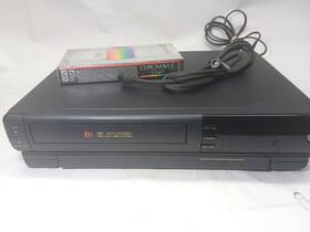 General Electric Vg4235 Ge Hi-fi Stereo 4 Head Pro-fect Vhs Player No Remote - Tested