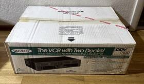 Go Video 9355 Dual Deck Vcr Ddv9100new In Open Box Never Used