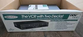 Go Video Ddv9100 Ddv 9100 Vcr Dual Deck Vhs Recorder And Player Og Box Instructions Remote