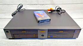 Go Video Ddv9700z Dual Deck Vhs Vcr Recorder 4 Head Hi-fi - Tested Working