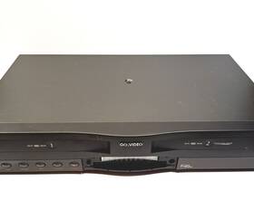 Go Video Ddv9755 Dual Deck System - Professional Vcr Cassette Recorder