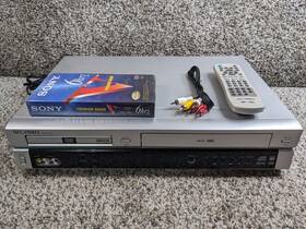 Go Video Dv1130 Dual Deck Vcr Dvd Combo Player Vhs With Remote And A/v Cable
