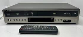Go Video Dv2130 Vcr Dvd Combo Player Recorder Burner Hi-fi With Remote Tested