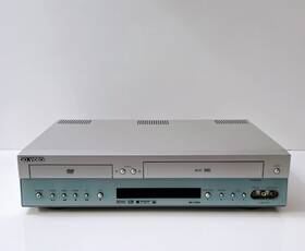 Go Video Dvr4300 Sonic Blue Dvr4300-vcr Dvd Combo Vhs Player With Cord/no Remote Control