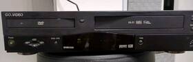 Go Video Dvr5000 Vcr / Dvd Combo Vhs Recorder Player With Remote And Manual