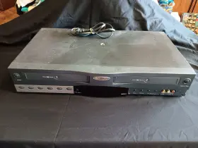 Dvv9475 Go Video Vcr Dual Vhs Player/recorder Works Great No Remote
