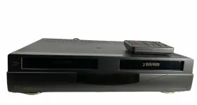 Gv-2030xy Go Video Cassette Vcr Vhs Recorder With Remote- For Parts Only