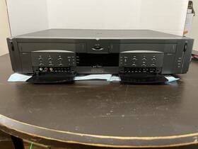 Go Video Gv-307 Ox Dual Deck System With Remote