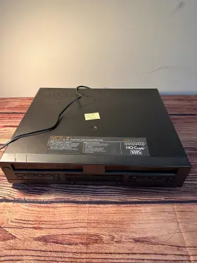 Gv2010 Go Video Govideo Vhs Cassette Recorder Dual Deck Hi-fi Vcr Player -read