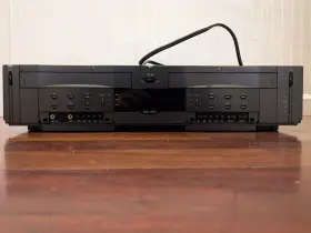 Gv3020 Go Video Dual Deck Vcr Vhs - Tested