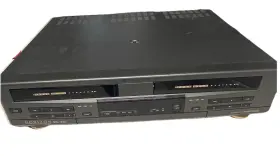 Gv3050 Go Video Govideo Dual Deck Vcr Vhs Player Recorder 4-head Hi-fi Stereo No Remote