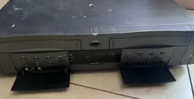 Gv3070x Go Video Dual Deck Vcr Record Copy Transfer Vhs Recorder