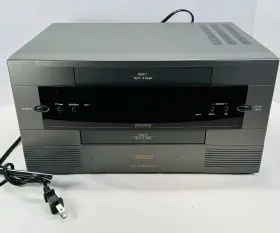 Gv6060 Go Video Gv6600 Montage Dual Vcr Player Recorder Model 6600 6650 Parts Only Read