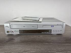 Go Video Sa-ht720 Dv2150 Dvd Vcr Combo Player Cassette Recorder With Remote Works
