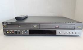 Go Video Vr3845 Dvd/vhs Recorder Dual-deck/dual Record With Manual And Remote