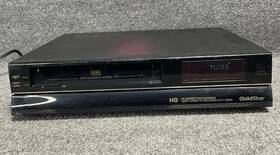 Goldstar Ghv-1280m Gold Star Video Cassette Recorder Vhs Auto Playback System In Black