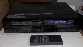 Goldstar Ghv-1400m Vcr Vhs Player 4 Head Tested Working With Remote Control