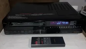 Ghv-1400m Goldstar Vcr Vhs Player 4 Head Tested Working With Remote Control