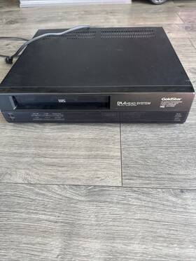 Goldstar Ghv-4500m Video Cassette Recorder Vcr Vhs No Remote