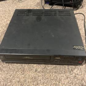 Goldstar Gvr-a465 Vcr Vhs 4 Head Cassette Tape Player Recorder Read
