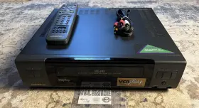 Gvr-c447-1 Goldstar Gold Star Vcr Gvr-c447 Plus Vhs Hq With Remote And Cables Tested Working Gvr-c447-1 Goldstar Gold Star Vcr Gvr-c447 Plus Vhs Hq With Remote And Cables Tested Working