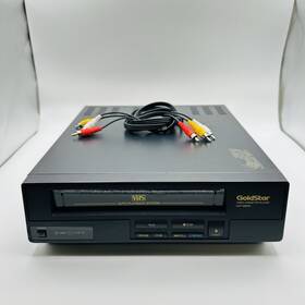 Goldstar Vcp-4206m Vcr / Vhs Player No Remote Tested Working
