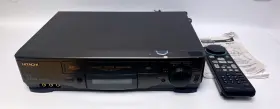Fx-613 Hitachi Fx613 19 Head Vcr Dynamic Tested - Working With H Shuttle Remote And Manual