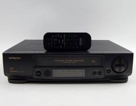 Hitachi Fx530 Vt-fx530a Vhs Vcr Player/recorder With Remote Tested Working