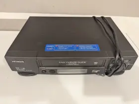 Fx6407 Hitachi Vcr Video Cassette Recorder Vhs Player 4 Head Hifi