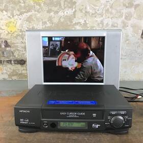 Hitachi I.5 C 20241015 Cb.01 Vt-fx6407as Vcr Vhs Plus Hi-fi Tested Works