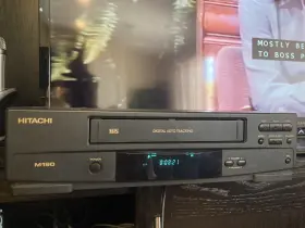M190 Hitachi Vcr Video Cassette Recorder - Tested Works