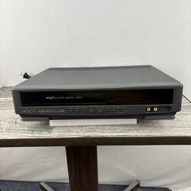Hitachi M282 Vt M282a Vhs Vcr Plus Easy Graphic Tested Working No Remote