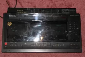 Mx-w50 Hitachi Stereo Cassette Receiver / Compact Disc Player For Parts Mx-w50 Hitachi Stereo Cassette Receiver / Compact Disc Player For Parts