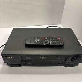 Hitachi Mx4430 Vcr Player With Remote - Da4 4 Head Vcrplus Tested And Works