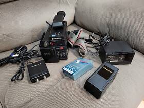 Hitachi Vm-c30a Vintage Color Video Camcorder Af X6