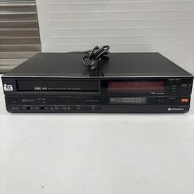 Hitachi Vt-1450a 1980 S 3 Head Vhs Hq Video Deck Vcr Player For Parts