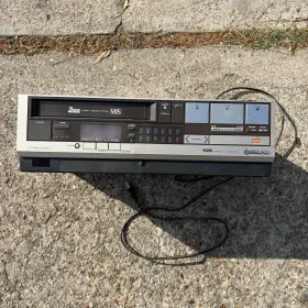 Vt-35a Hitachi Vtg Video Deck Vcr Vhs Woodgrain Japan Rare Parts Only
