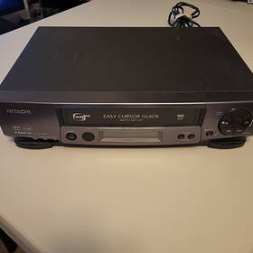 Hitachi Vt-6410a Vcr Vt-fx6410a 4 Head Vhs Tape Player Tested And Working