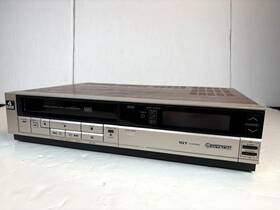 Hitachi Vt-64a Vcr Vintage Made In Japan Wood Grain No Remote