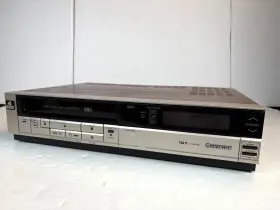 Vt-64a Hitachi Vcr Vintage Made In Japan Wood Grain No Remote