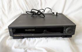 Hitachi Vt-f361a Hi-fi Stereo Video Cassette Recorder Works Vcr