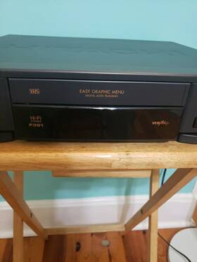 Hitachi Vt-f381a Vcr Vhs Player Recorder No Remote Hi-fi Stereo - Tested